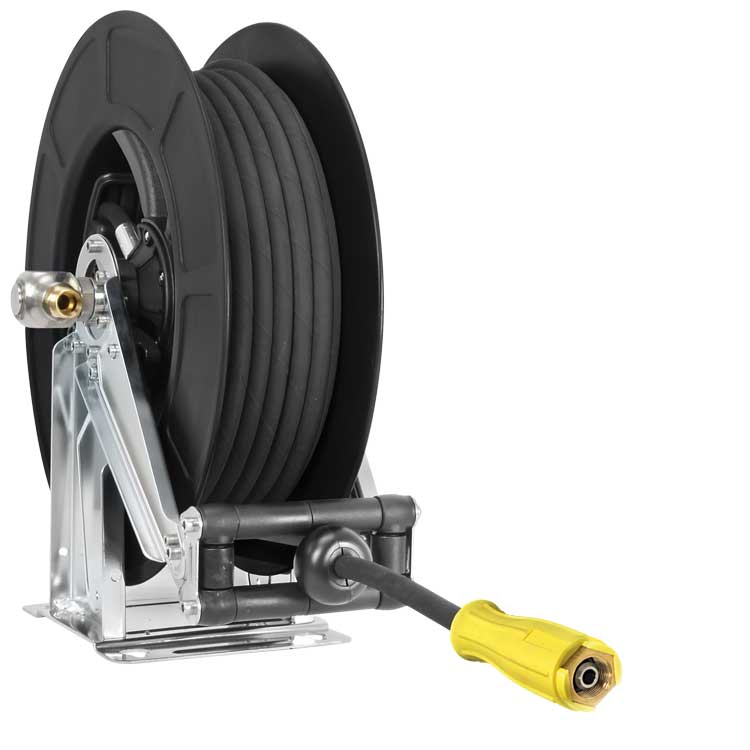 Schlauchaufroller 2SC DN08 20 m TR22 AG : TR22 IG