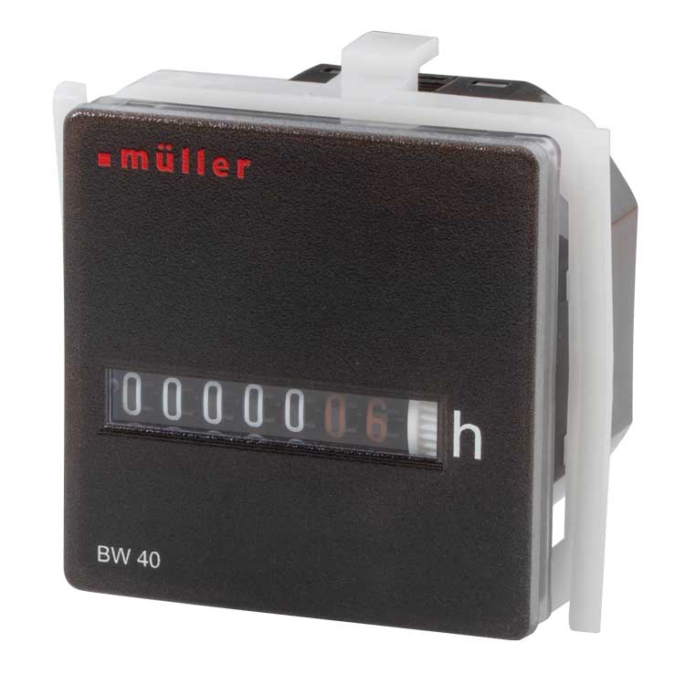 Betriebsstundenzähler BW4018 400 V / 50 Hz Einbau
