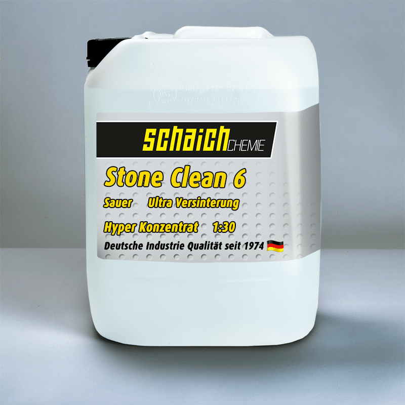 Stone Clean 6 - Hochleistungs-Steinreiniger für starke Verkrustungen